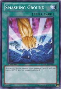 Smashing Ground SDLS-EN026 card from Structure Deck: Lost Sanctuary