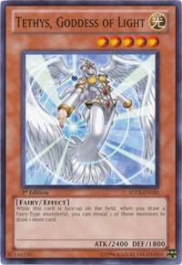 Tethys, Goddess of Light SDLS-EN010 card from Structure Deck: Lost Sanctuary