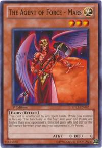 The Agent of Force - Mars SDLS-EN007 card from Structure Deck: Lost Sanctuary