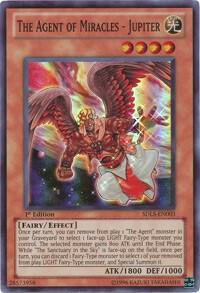 The Agent of Miracles - Jupiter SDLS-EN003 card from Structure Deck: Lost Sanctuary
