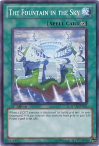 The Fountain in the Sky SDLS-EN032 card from Structure Deck: Lost Sanctuary
