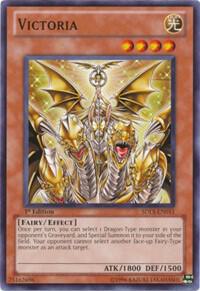 Victoria SDLS-EN011 card from Structure Deck: Lost Sanctuary