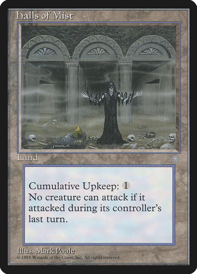 Halls of Mist card from Ice Age