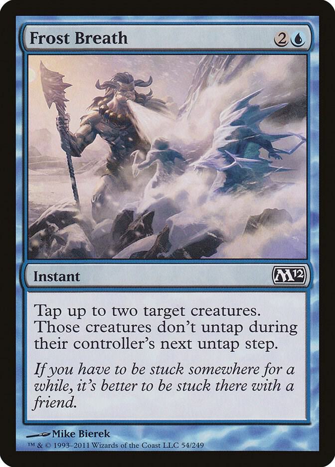 Frost Breath 54 card from Magic 2012 (M12)