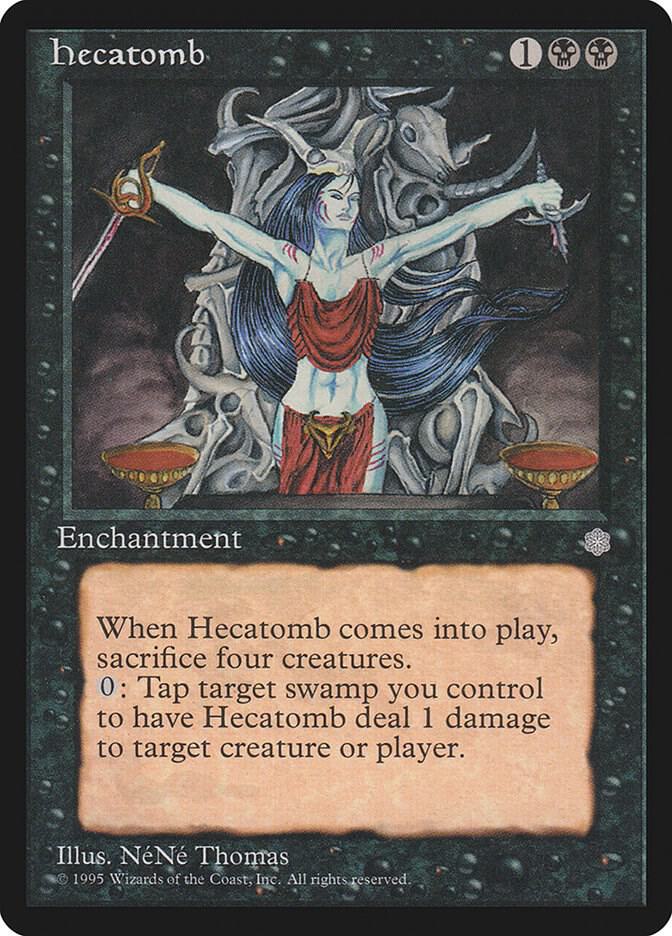 Hecatomb card from Ice Age