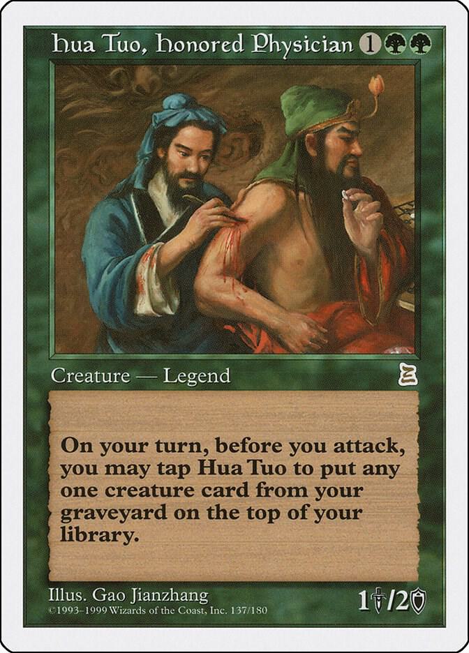 Hua Tuo, Honored Physician 137 card from Portal Three Kingdoms