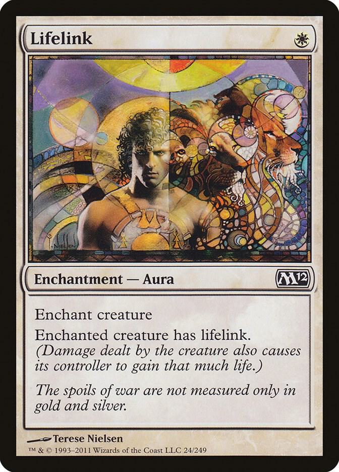 Lifelink 24 card from Magic 2012 (M12)