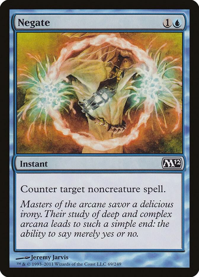 Negate 69 card from Magic 2012 (M12)