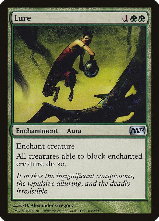 Lure 183 card from Magic 2012 (M12)