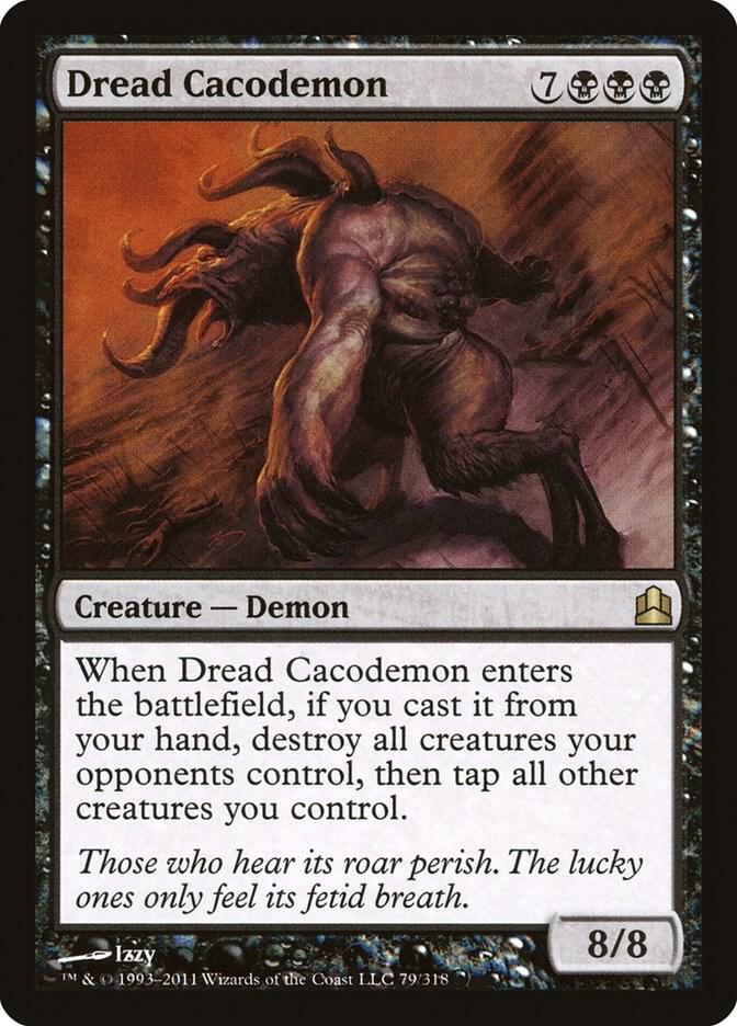 Dread Cacodemon 79 card from Commander