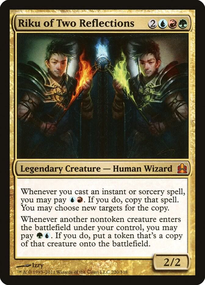 Riku of Two Reflections 220 card from Commander