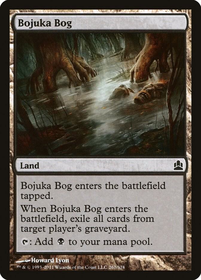 Bojuka Bog 267 card from Commander