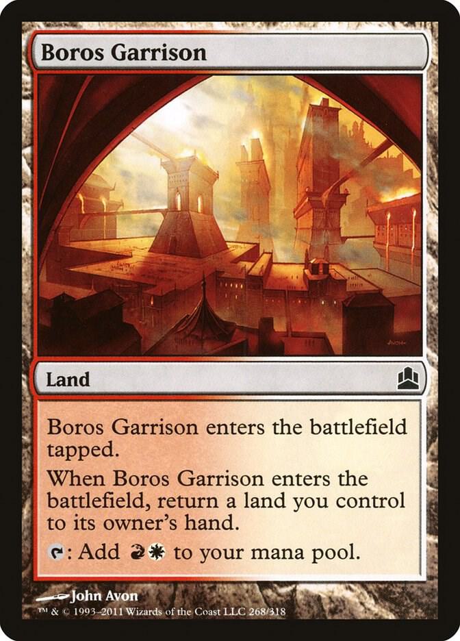 Boros Garrison 268 card from Commander