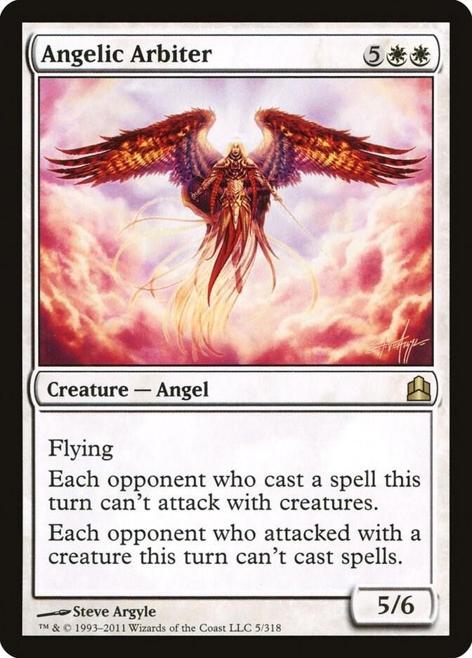 Angelic Arbiter 5 card from Commander