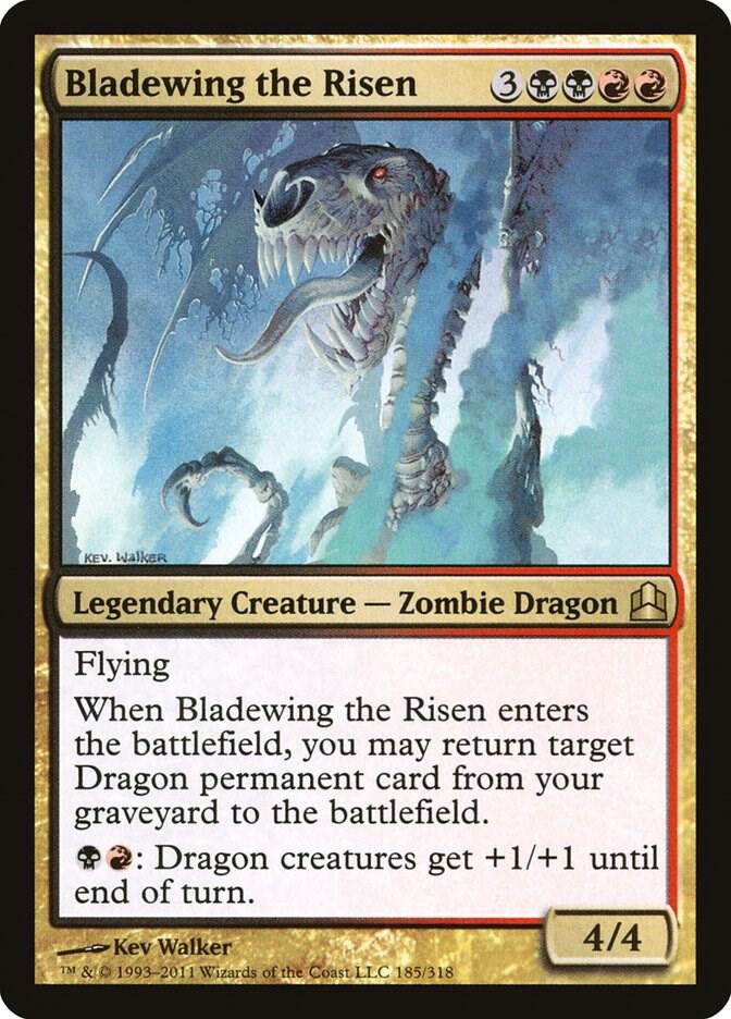 Bladewing the Risen 185 card from Commander