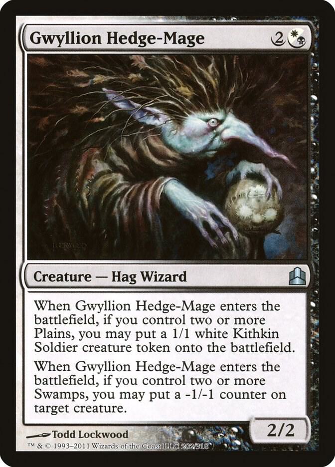 Gwyllion Hedge-Mage 202 card from Commander