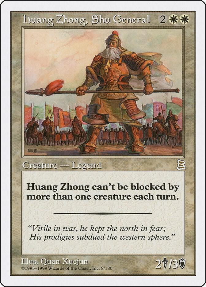 Huang Zhong, Shu General 8 card from Portal Three Kingdoms