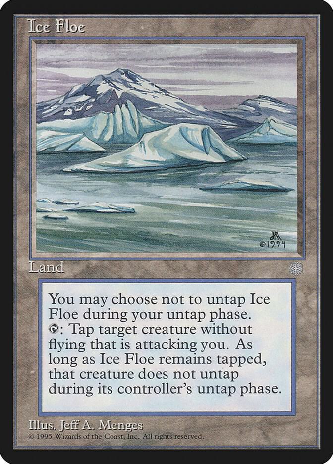 Ice Floe card from Ice Age