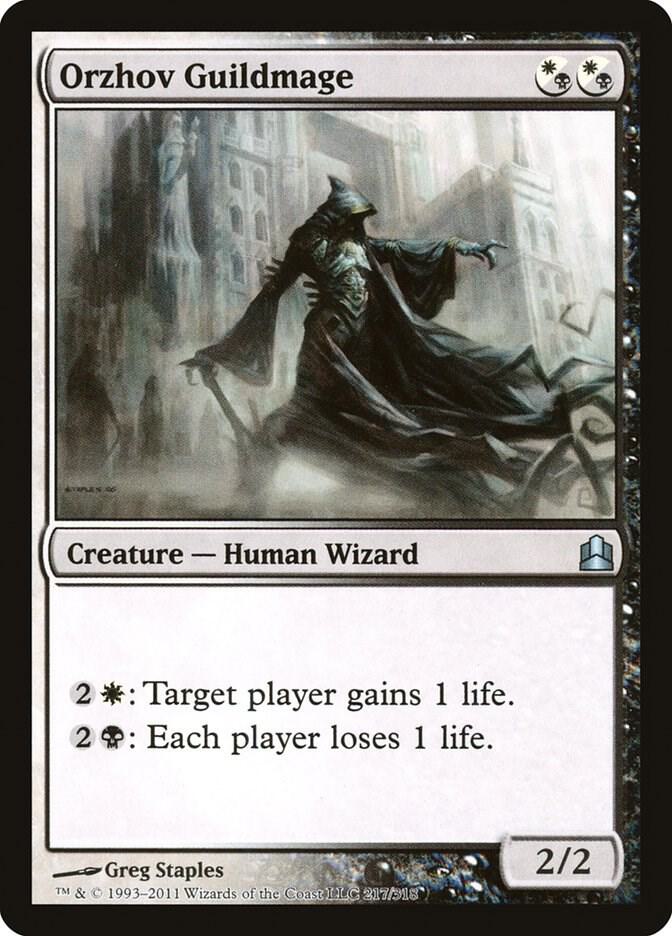 Orzhov Guildmage 217 card from Commander
