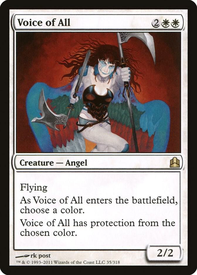 Voice of All 35 card from Commander