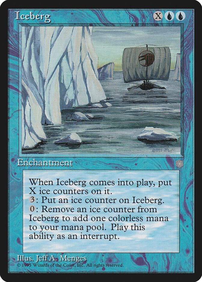 Iceberg 73 card from Ice Age
