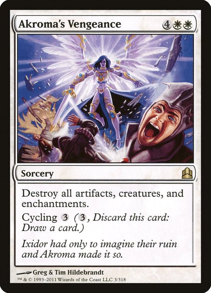 Akroma's Vengeance 3 card from Commander