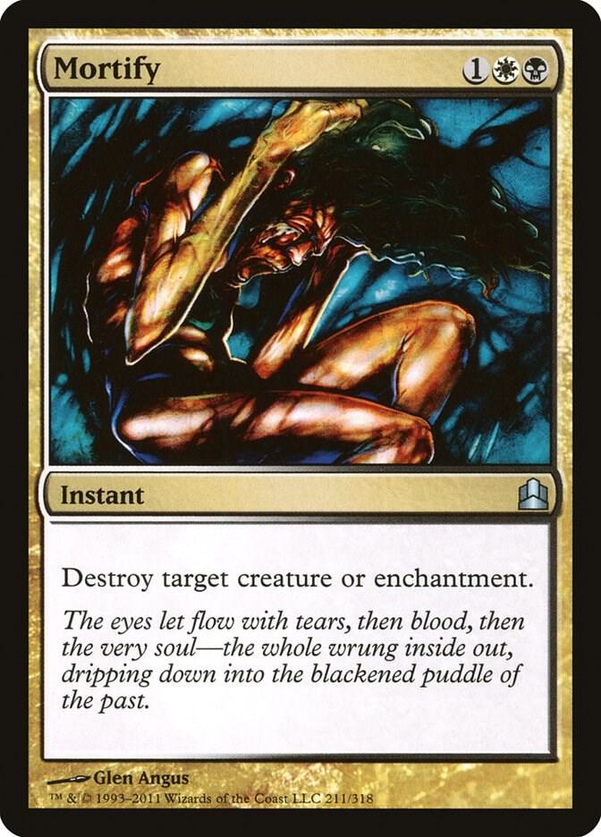 Mortify 211 card from Commander
