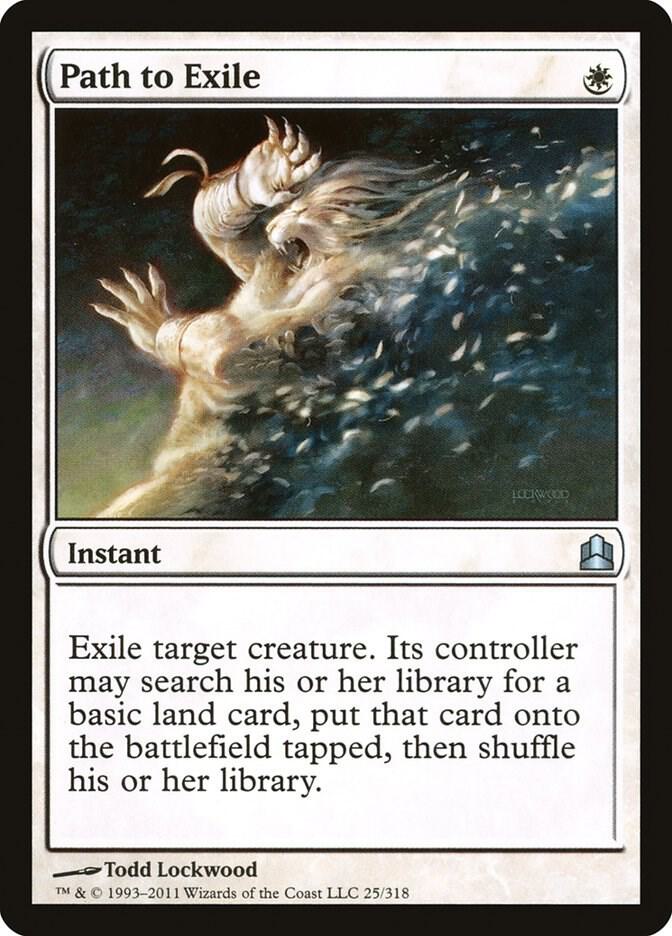 Path to Exile 25 card from Commander