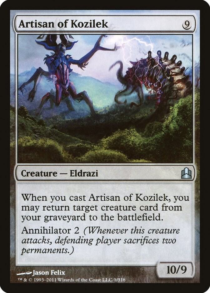 Artisan of Kozilek 1 card from Commander