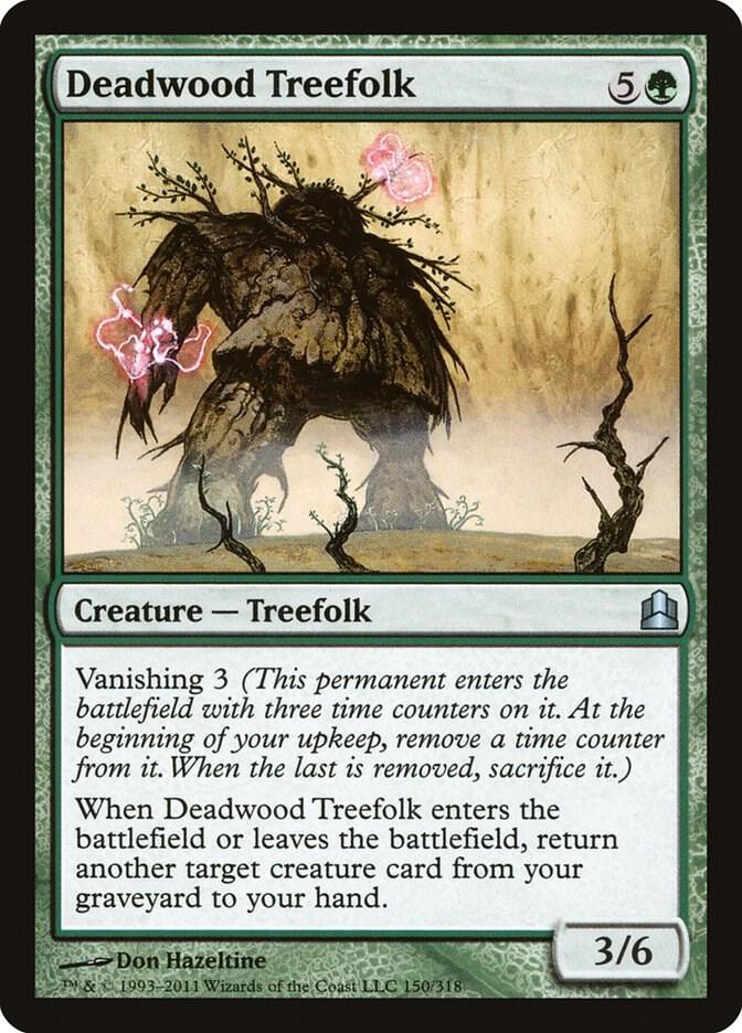 Deadwood Treefolk 150 card from Commander
