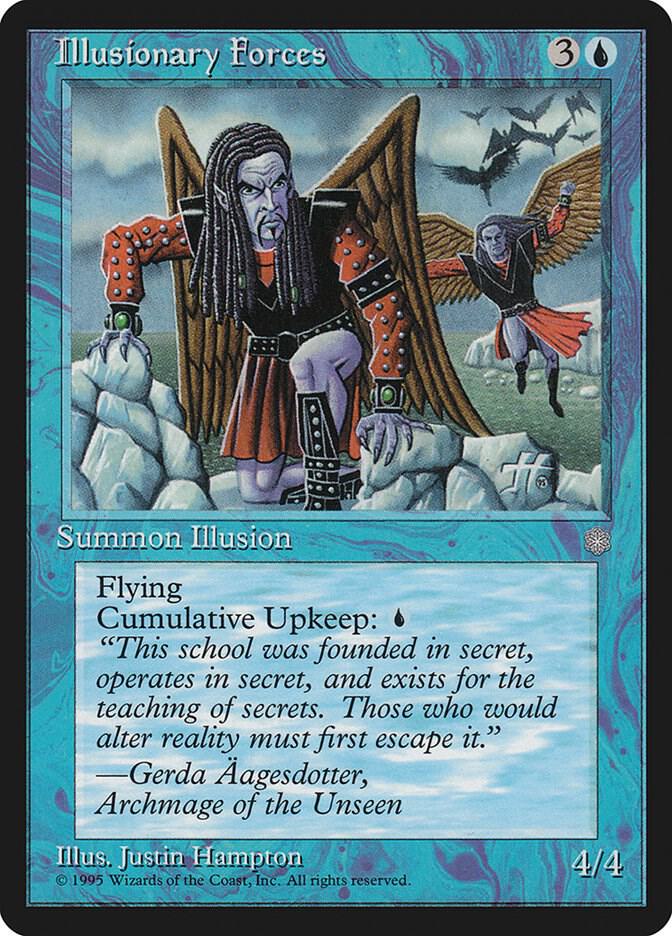 Illusionary Forces card from Ice Age