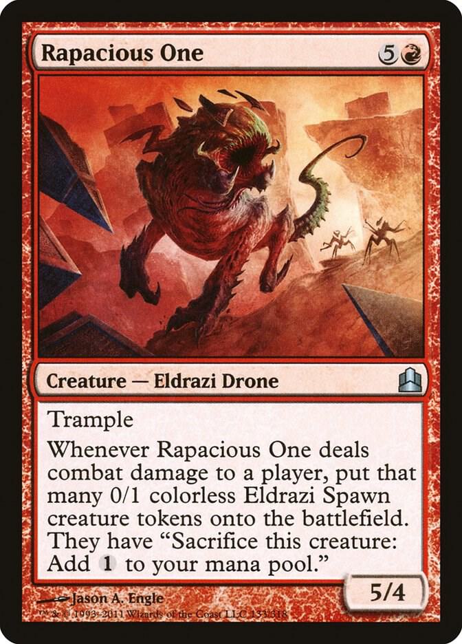 Rapacious One 133 card from Commander