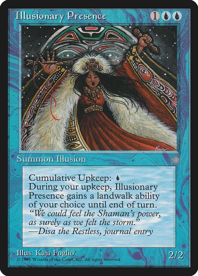 Illusionary Presence card from Ice Age