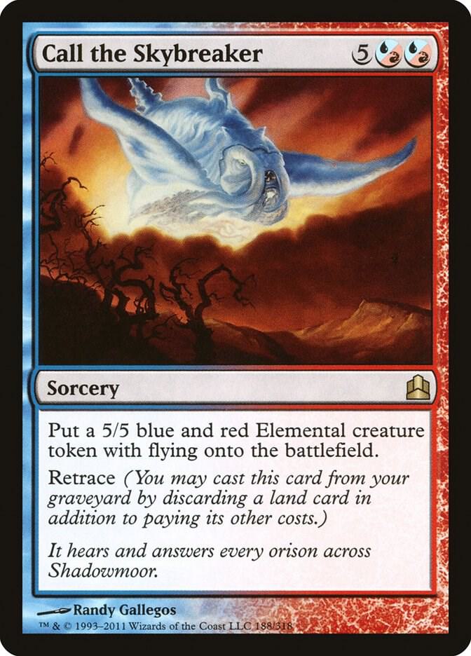 Call the Skybreaker 188 card from Commander