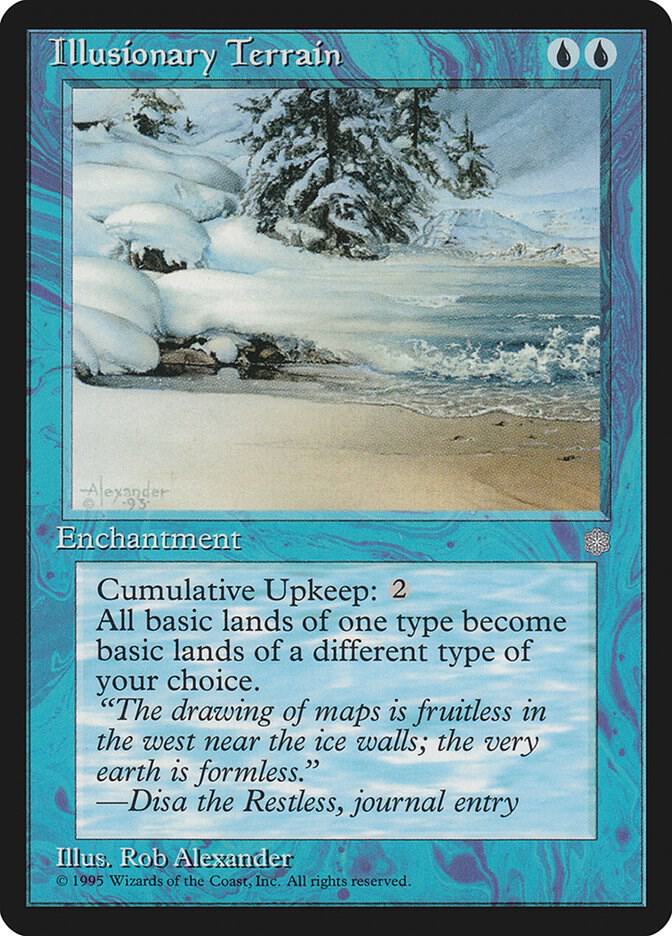 Illusionary Terrain card from Ice Age