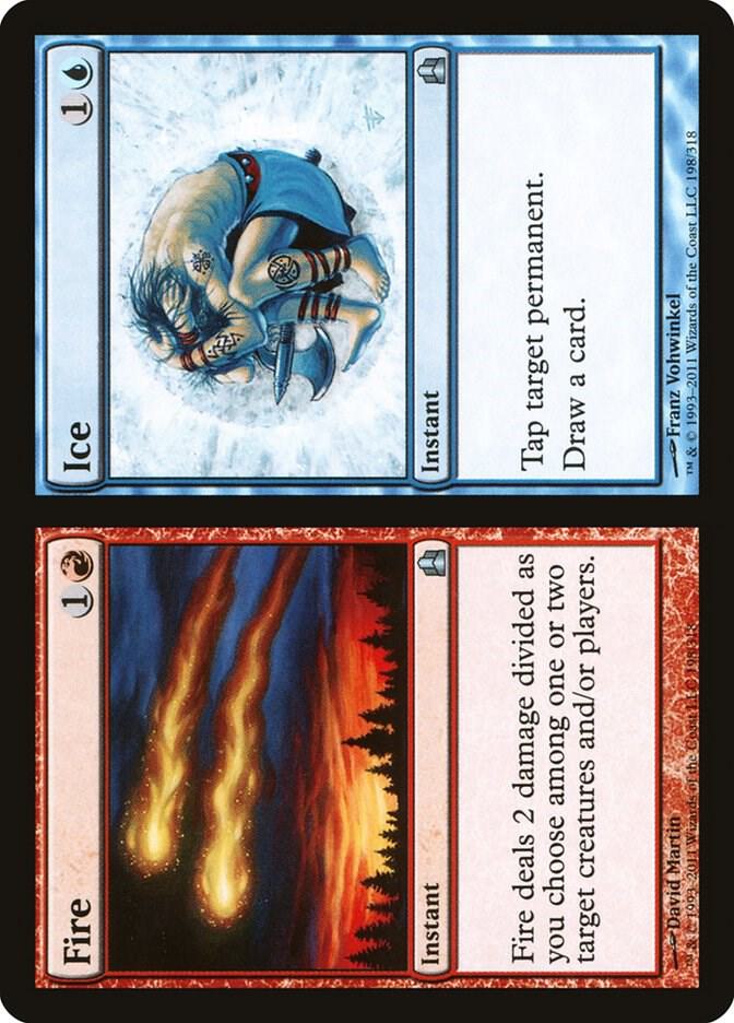 Fire // Ice 198 card from Commander