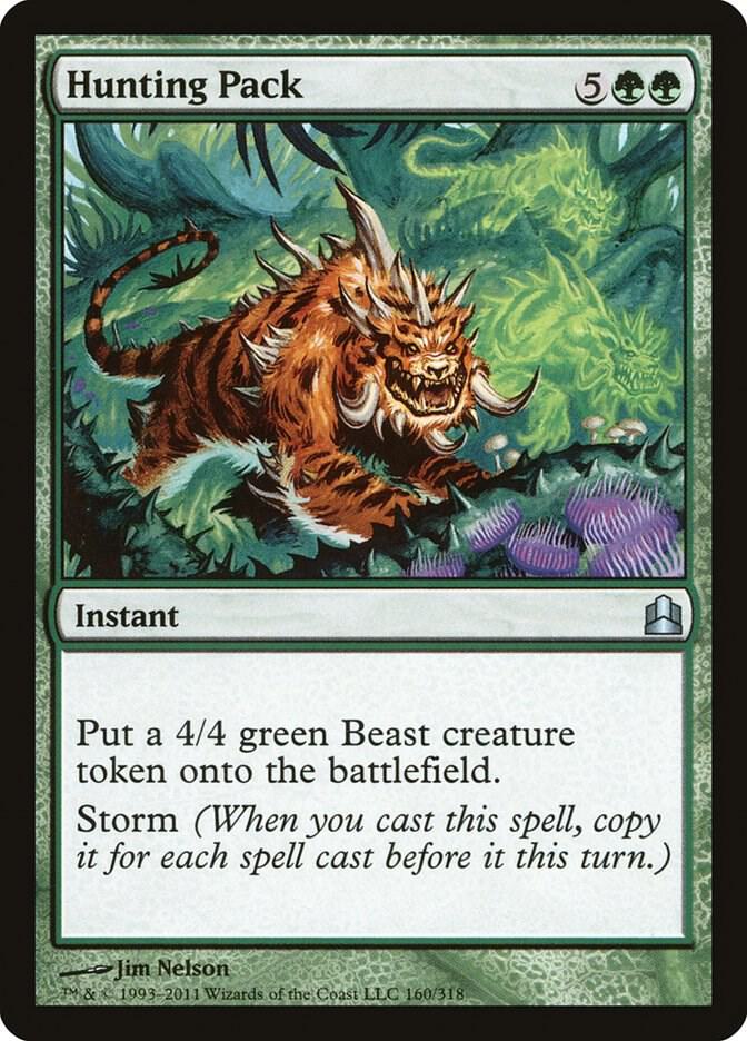 Hunting Pack 160 card from Commander