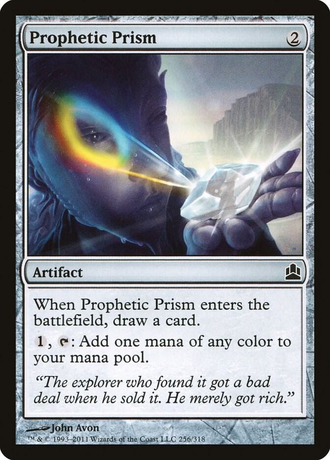 Prophetic Prism 256 card from Commander