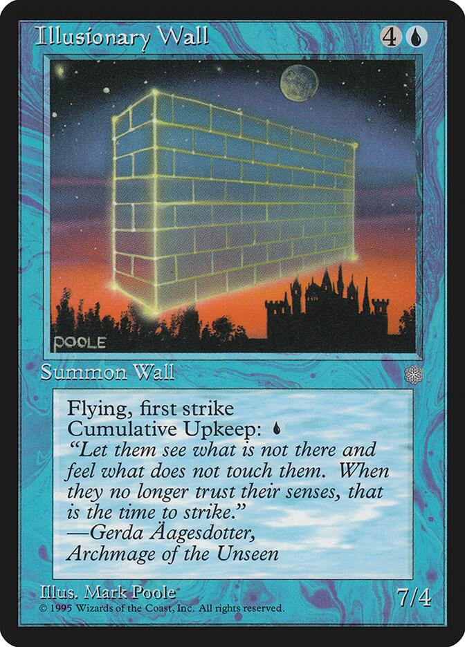 Illusionary Wall card from Ice Age