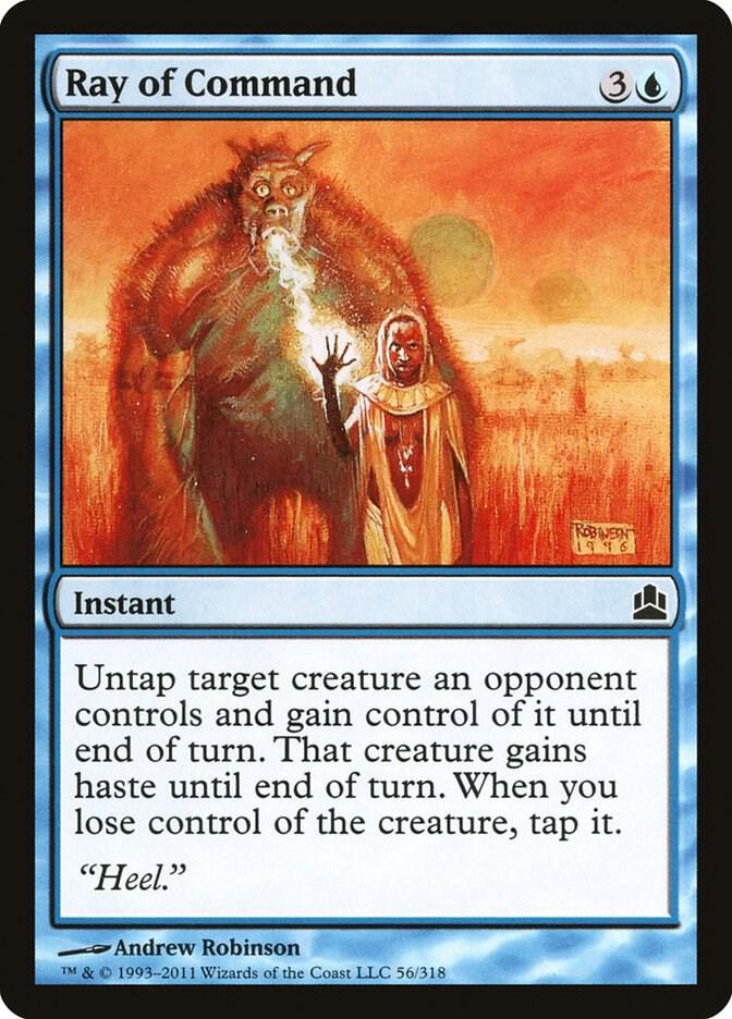 Ray of Command 56 card from Commander