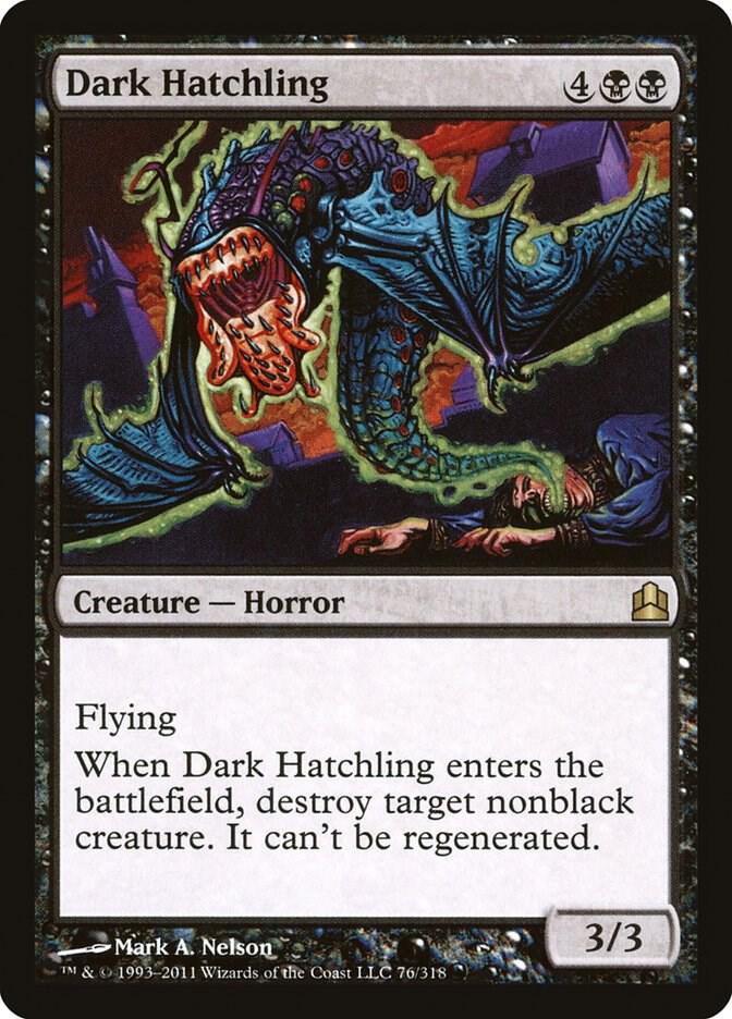 Dark Hatchling 76 card from Commander