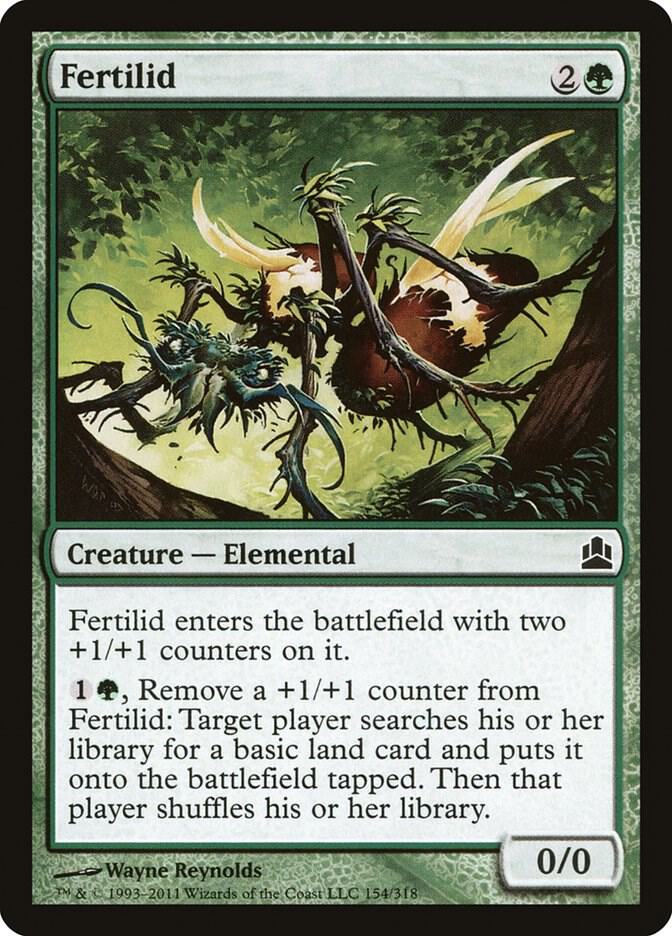 Fertilid 154 card from Commander