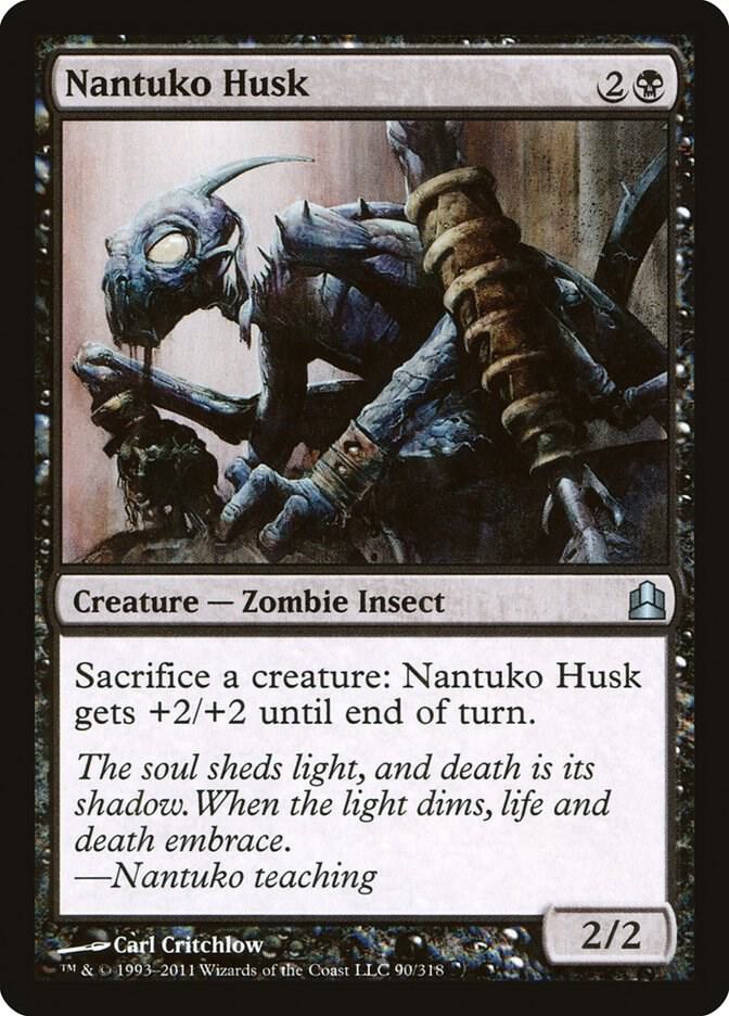 Nantuko Husk 90 card from Commander