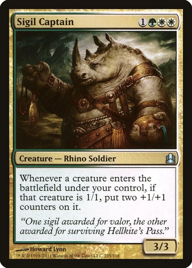 Sigil Captain 225 card from Commander