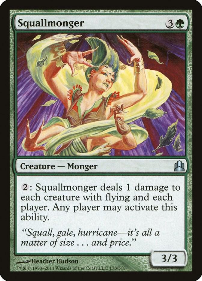 Squallmonger 173 card from Commander