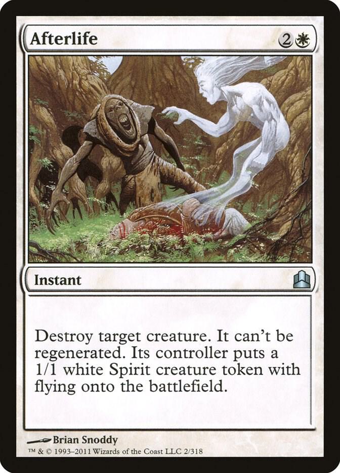 Afterlife 2 card from Commander
