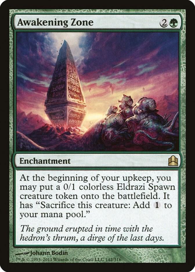 Awakening Zone 142 card from Commander