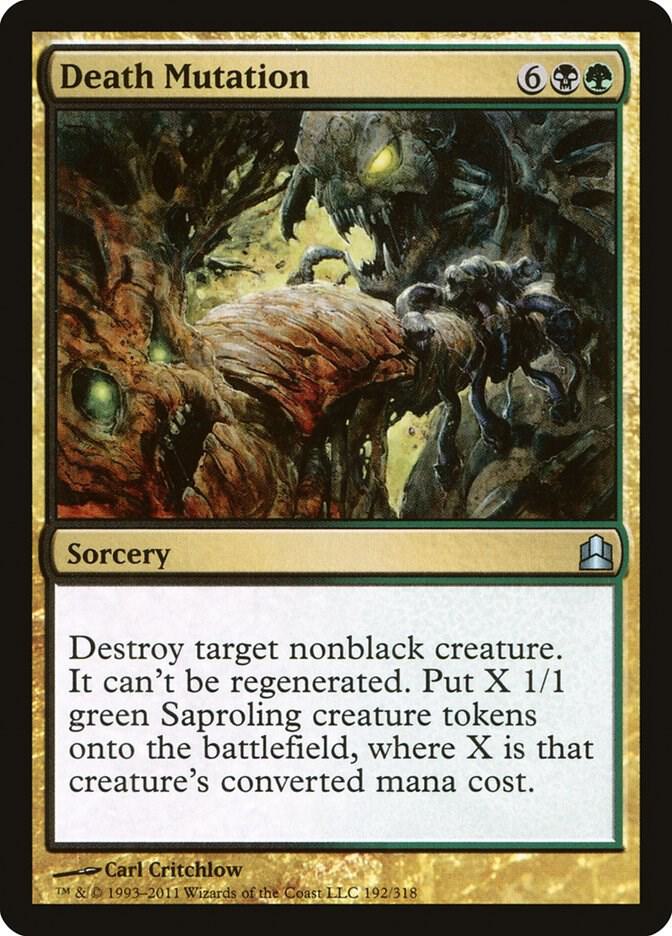 Death Mutation 192 card from Commander