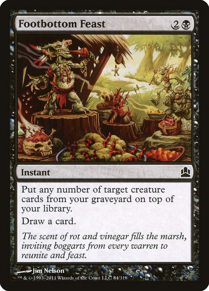 Footbottom Feast 84 card from Commander