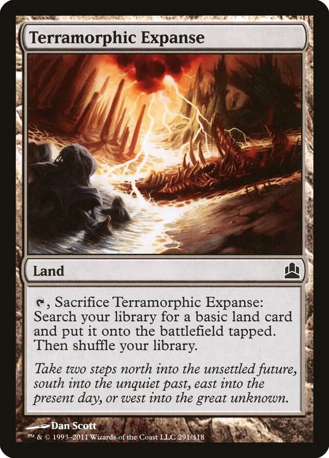Terramorphic Expanse 291 card from Commander